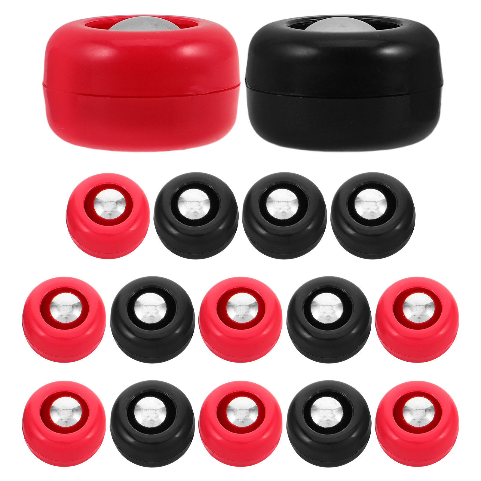 Party Family Games - 16Pcs Tabletop Shuffleboard Curling Pucks Mini