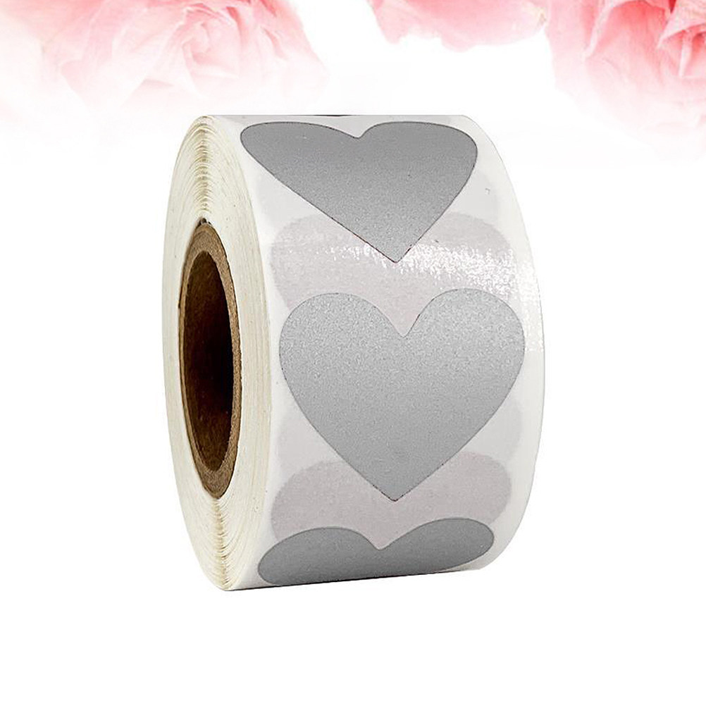 Party Games Cards - 300Pcs Heart Shape Scratch Off Stickers