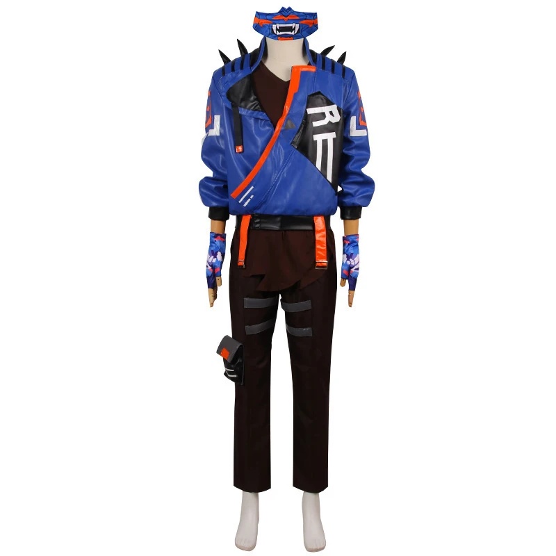 Party Games Youtube - c;4,h'6\e/7;Valorant Yoru Game Cosplay Costume Roleplay