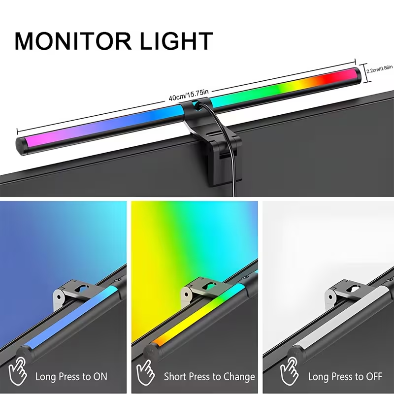USB Powered LED Monitor Light  - Party Games On Switch recension och pris