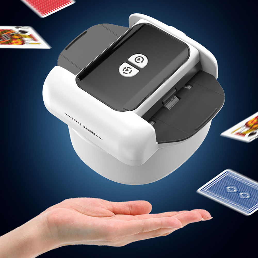 Rechargeable Automatic Card Sh - Party Games Cards recension och pris