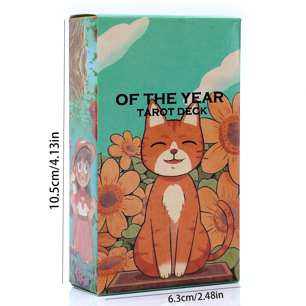 of The Year Tarot Deck 78 Card - Party Games Juegos De Mesa recension och pris
