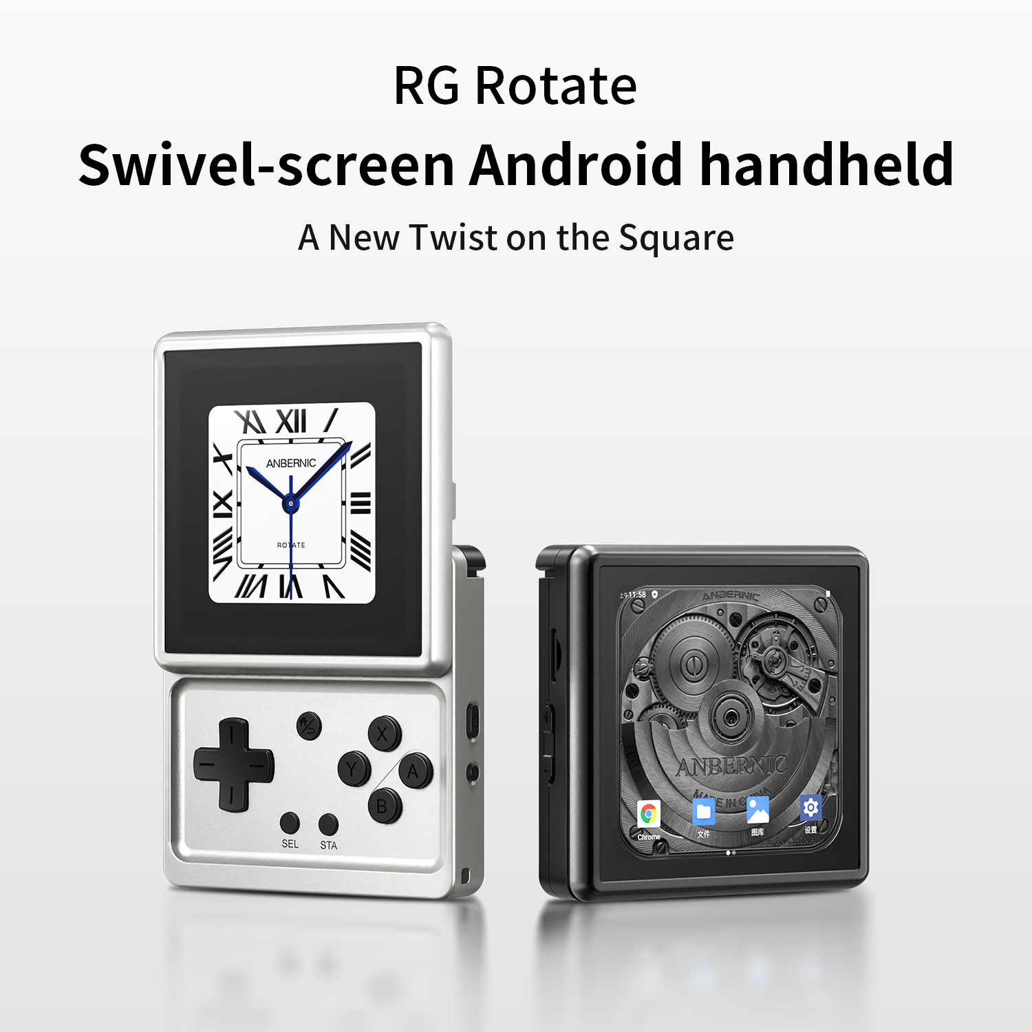Anbernic RG Rotate Retro Handh - Party Games Multiplayer Online recension och pris