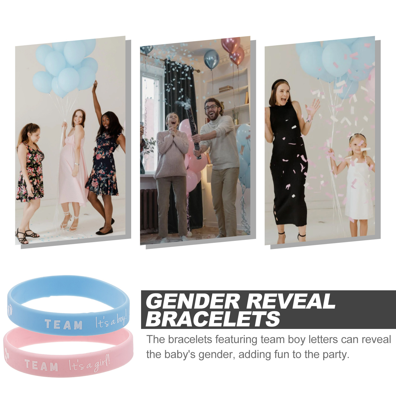 10 Pcs Shower Favors Bracelets - Party Games Android recension och pris