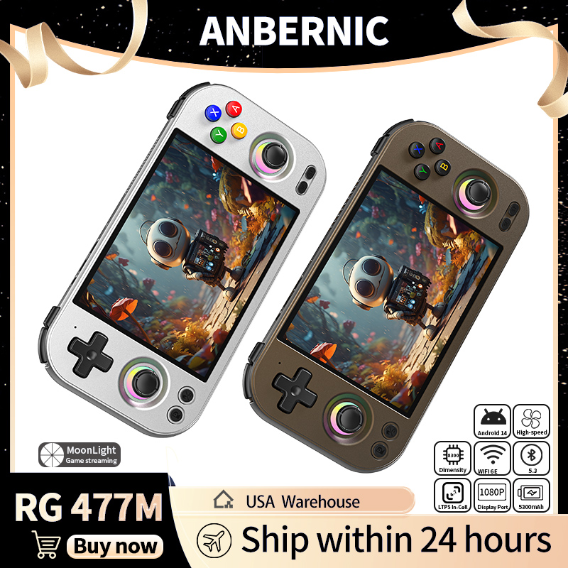 ANBERNIC RG 477M Retro Handhel - Party Games Android recension och pris