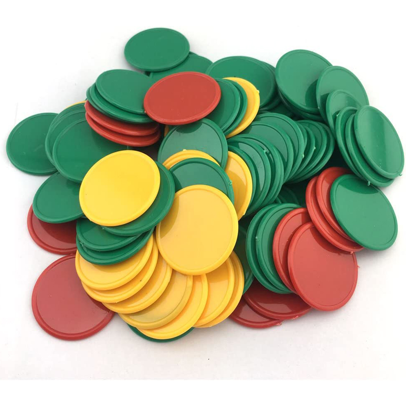 40PCS 37MM Plastic Poker Chips - Party Games Juegos De Mesa recension och pris