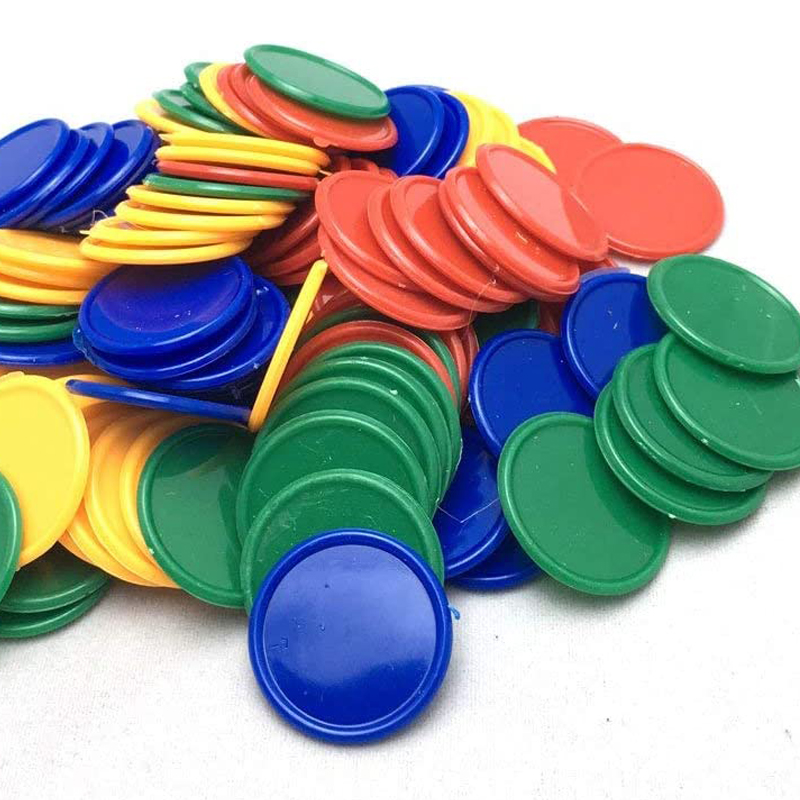 40PCS 37MM Plastic Poker Chips - Party Games Juegos De Mesa recension och pris