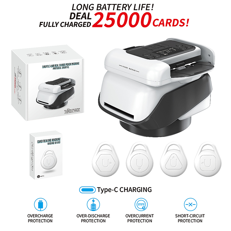 2-in-1 Automatic Card Shuffler - Party Games Physical recension och pris