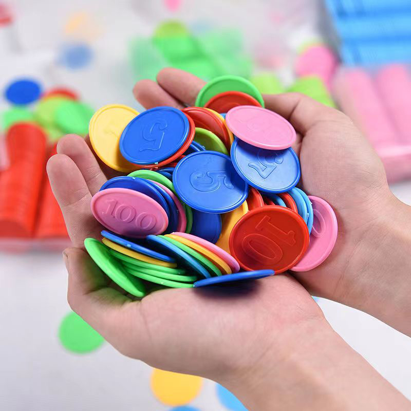 Poker Chips With Numbers Count - Party Games Juegos De Mesa recension och pris