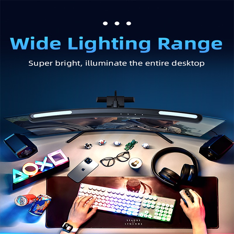 Curved LED Monitor Light Bar R - Party Games On Switch recension och pris