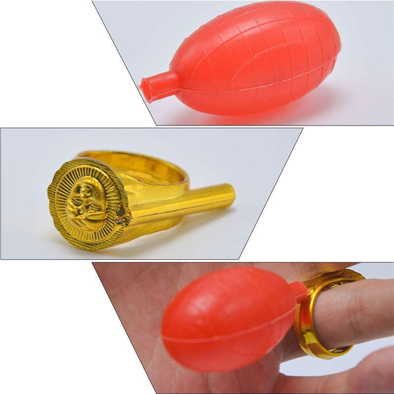 Magic Prank Ring Toy 1/5PCS Sq - Party Games Physical recension och pris