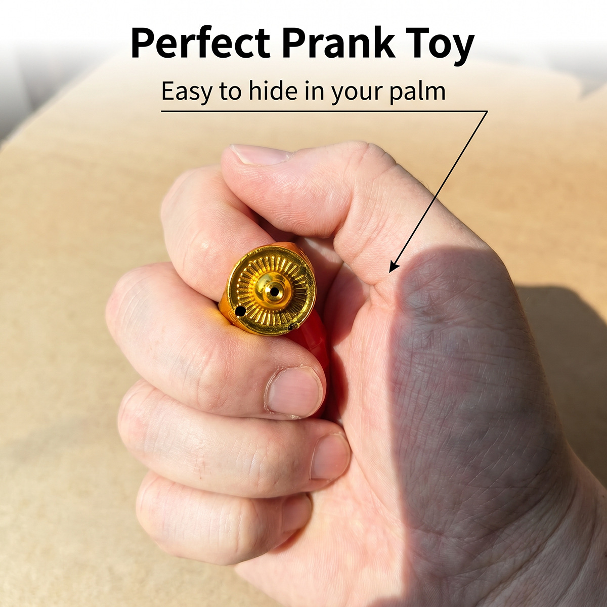 Magic Prank Ring Toy 1/5PCS Sq - Party Games Physical recension och pris
