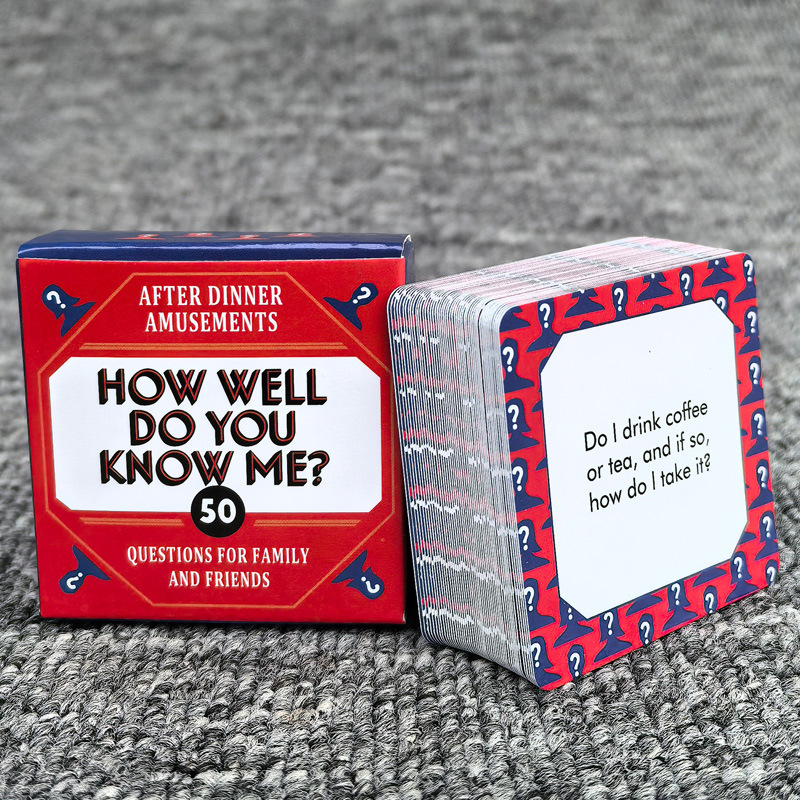 50 Pieces After-Dinner Amuseme - Party Games Cards recension och pris