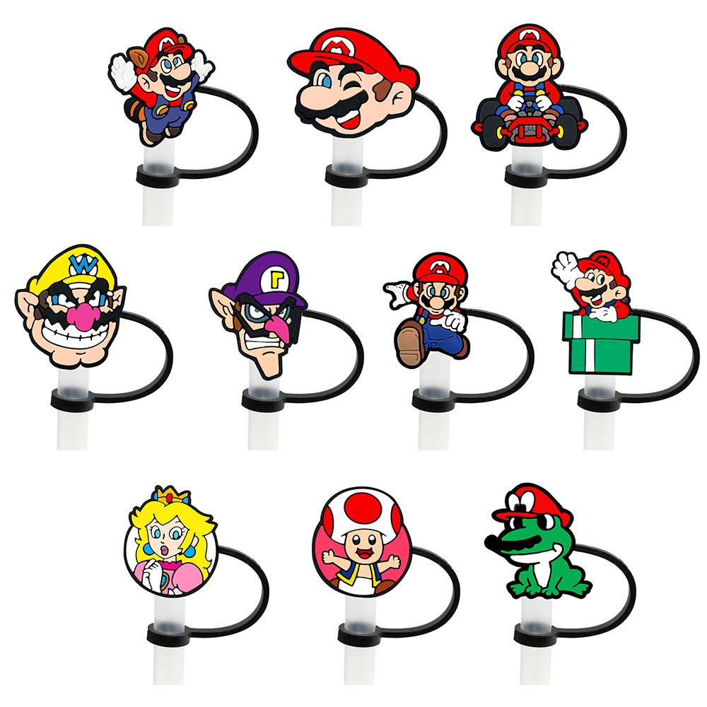 1-25pcs Game Cartoon Straw Cov - Party Games App recension och pris