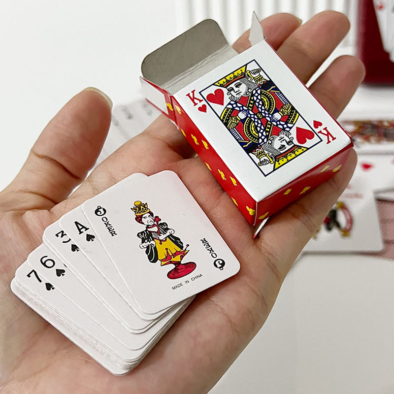 5PCS Mini Poker Playing Cards  - Party Games Juegos De Mesa recension och pris