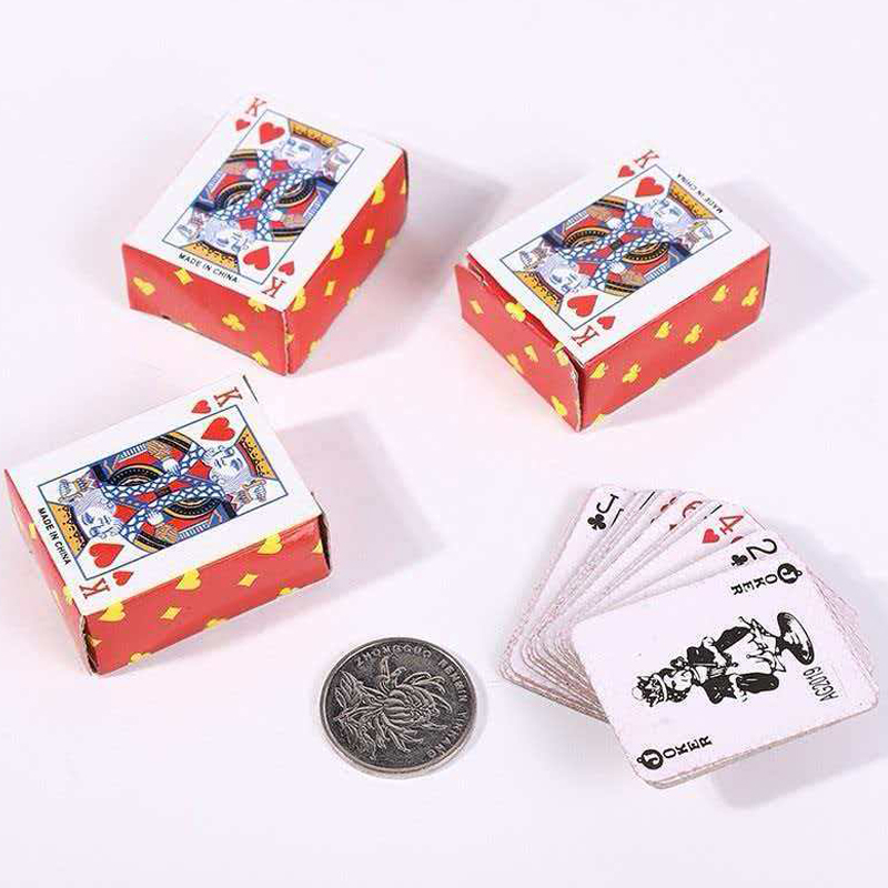5PCS Mini Poker Playing Cards  - Party Games Juegos De Mesa recension och pris