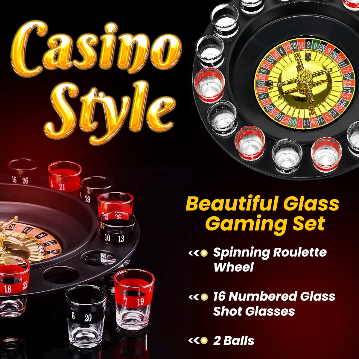 16 Cups Rotating Drinking Game - Party Games Juegos De Mesa recension och pris