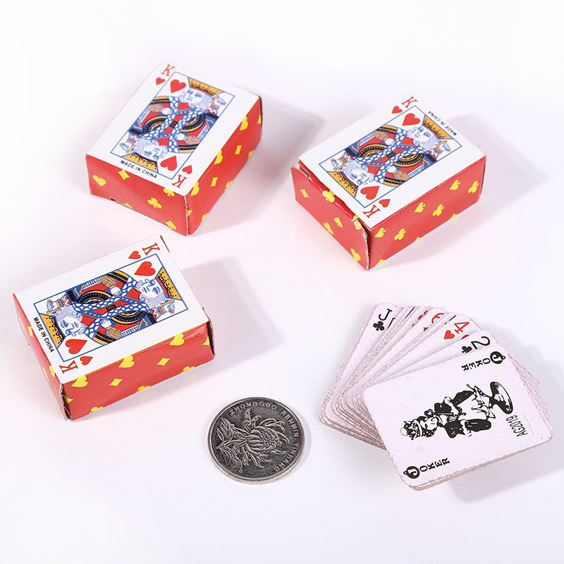 Mini Poker Playing Cards Cute  - Party Games Juegos De Mesa recension och pris
