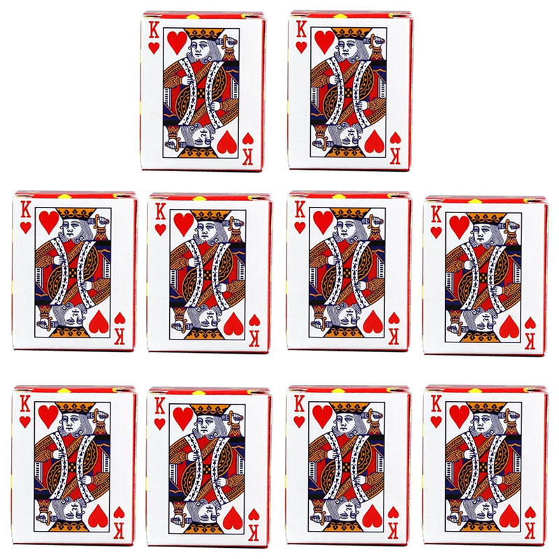 Mini Poker Playing Cards Festi - Party Games Juegos De Mesa recension och pris