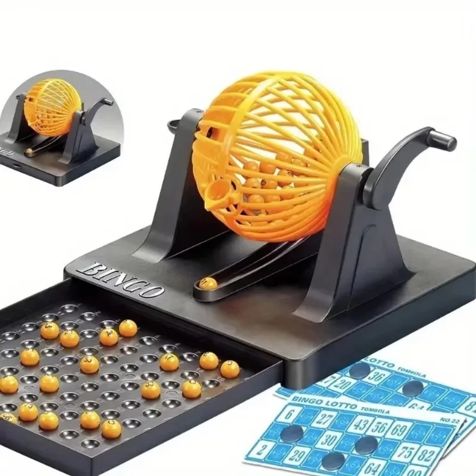 Deluxe Bingo Game Set with Cag - Party Games Juegos De Mesa recension och pris