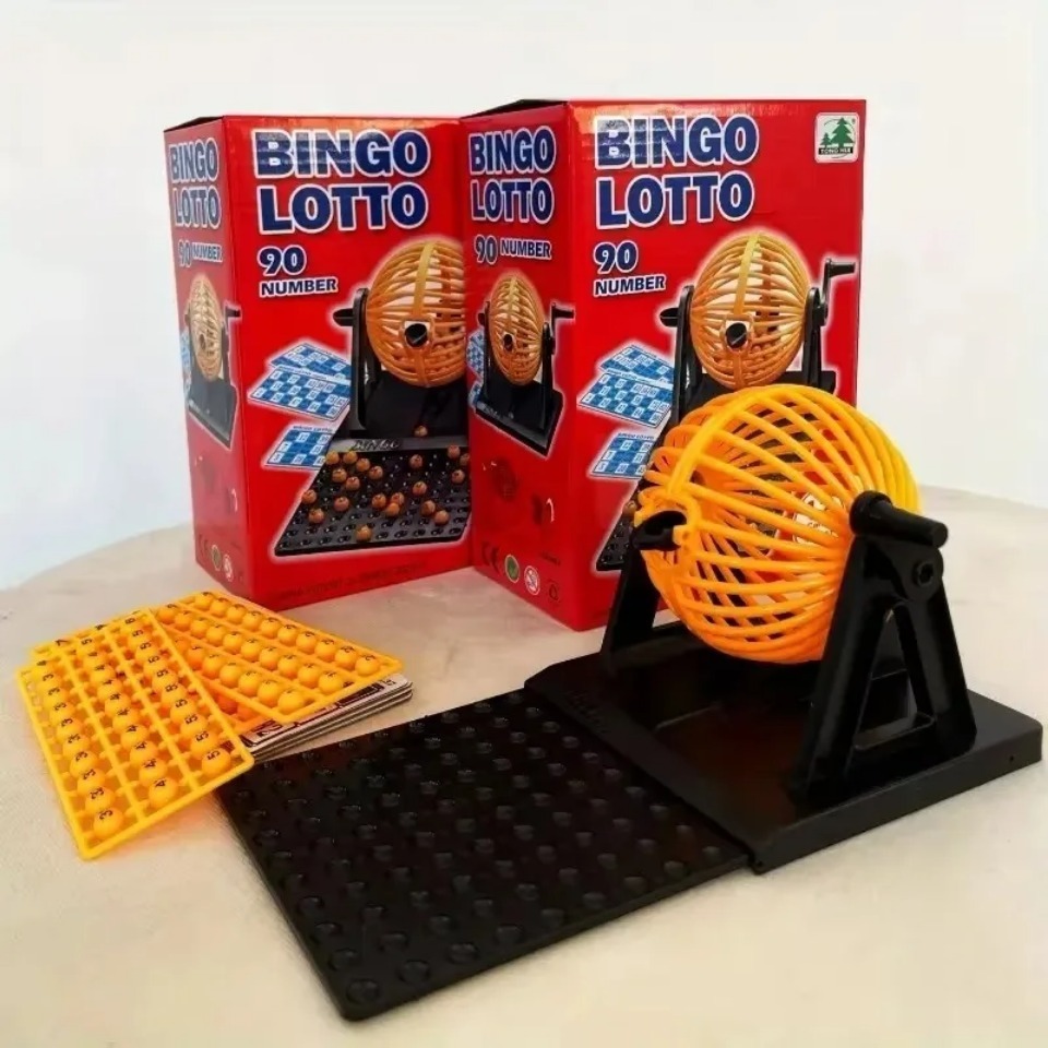 Deluxe Bingo Game Set with Cag - Party Games Juegos De Mesa recension och pris