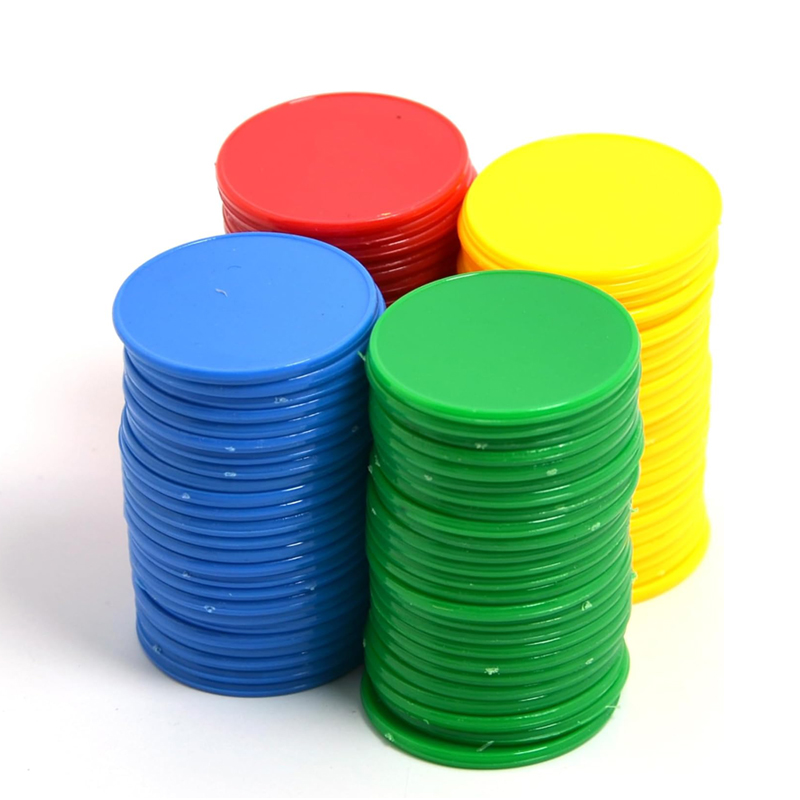 Bingo Markers Chips 37MM 4 Col - Party Games Juegos De Mesa recension och pris