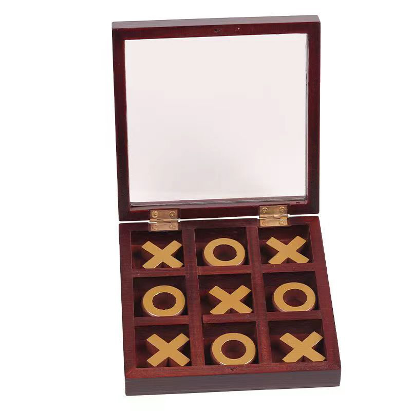 3D Tic Tac Toe Game Wood XOXO  - Party Games Juegos De Mesa recension och pris