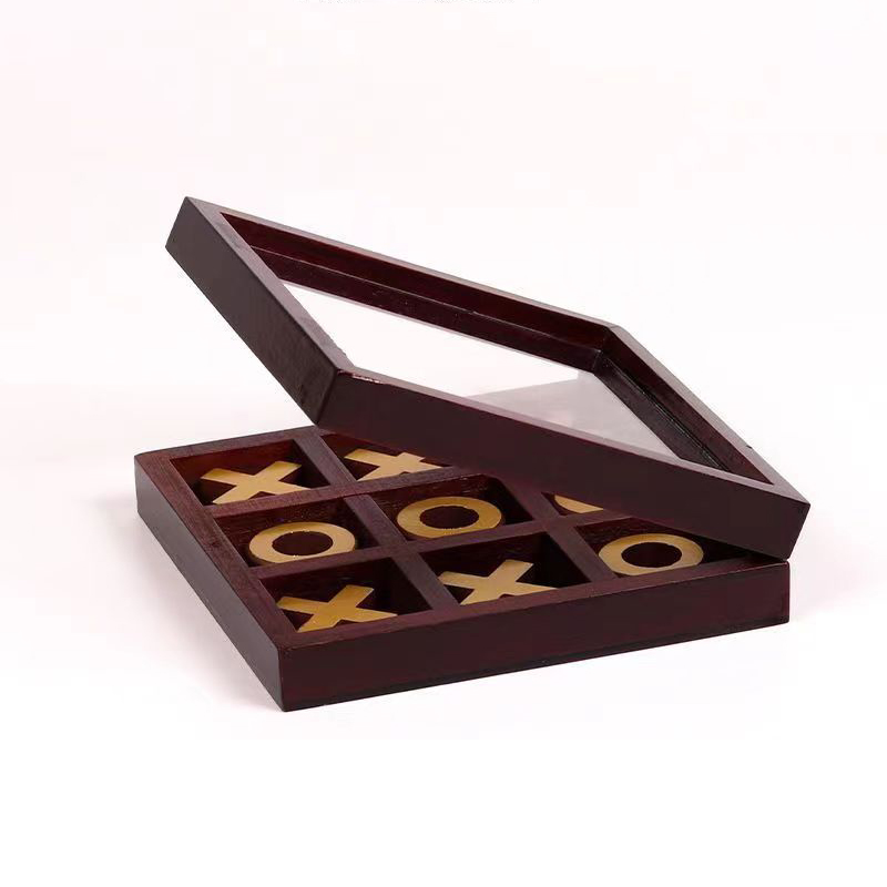 3D Tic Tac Toe Game Wood XOXO  - Party Games Juegos De Mesa recension och pris