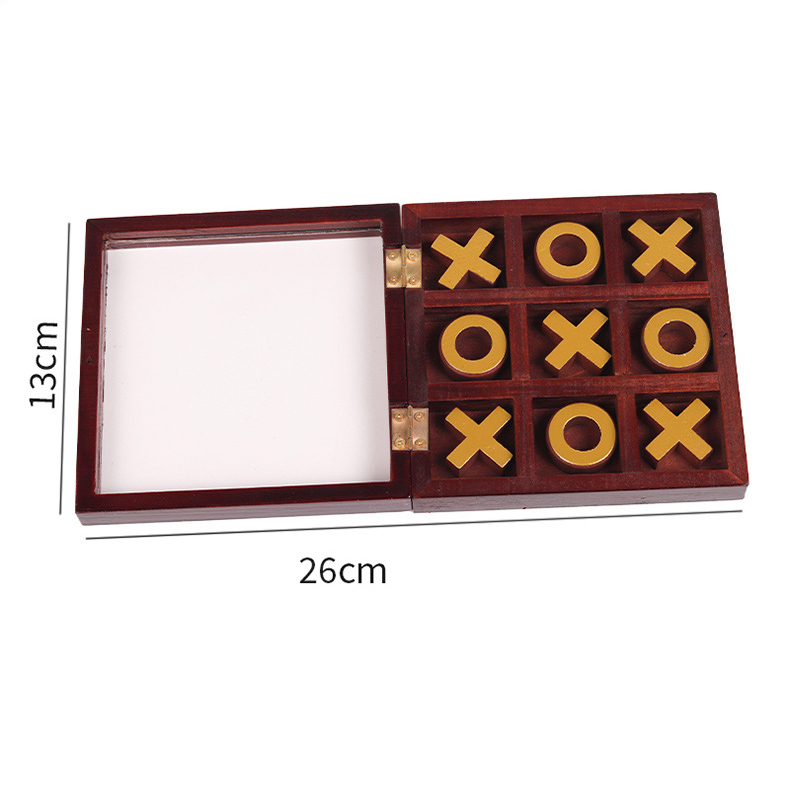 3D Tic Tac Toe Game Wood XOXO  - Party Games Juegos De Mesa recension och pris