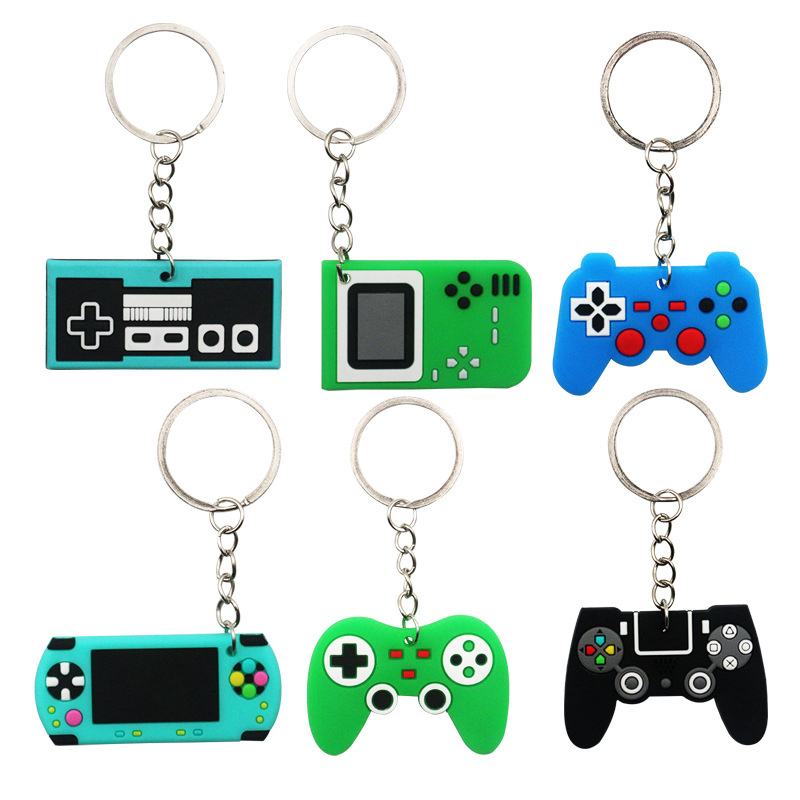 6/12PCS PVC Keychain Gamepad G - Party Games On Switch recension och pris