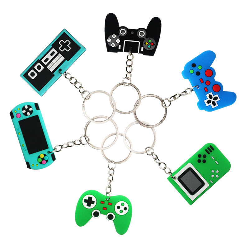 6/12PCS PVC Keychain Gamepad G - Party Games On Switch recension och pris