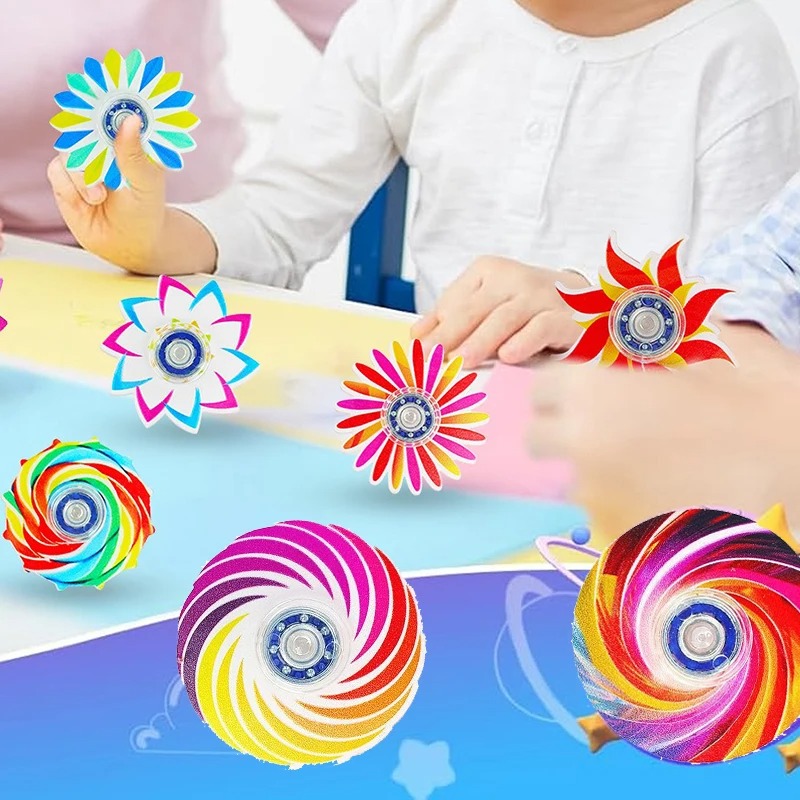 5-20Pcs Mini Ranbow Fidget Spi - Party Games Adult Birthday recension och pris