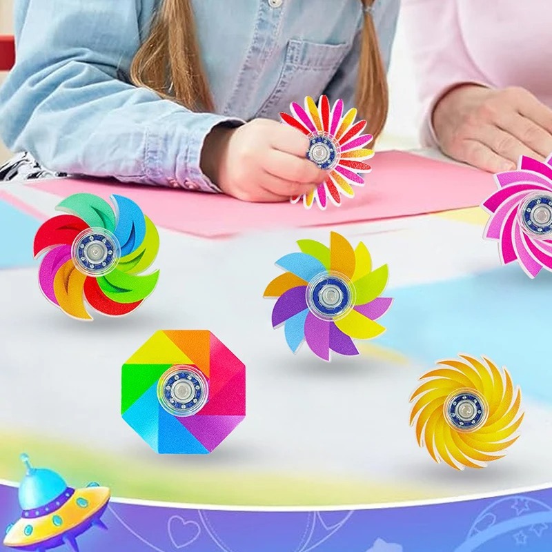 5-20Pcs Mini Ranbow Fidget Spi - Party Games Adult Birthday recension och pris
