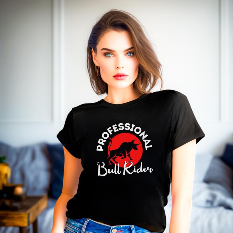 Professional Bull Rider T Shir - Party Family Games recension och pris