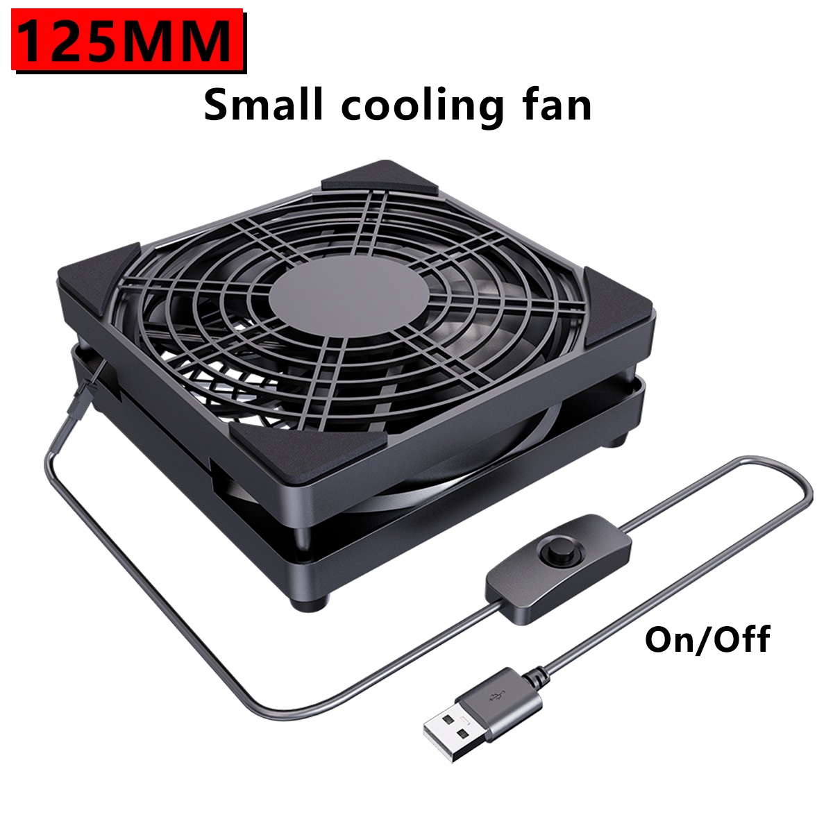 125mm USB Cooling Fan With On/ - Party Games On Switch recension och pris