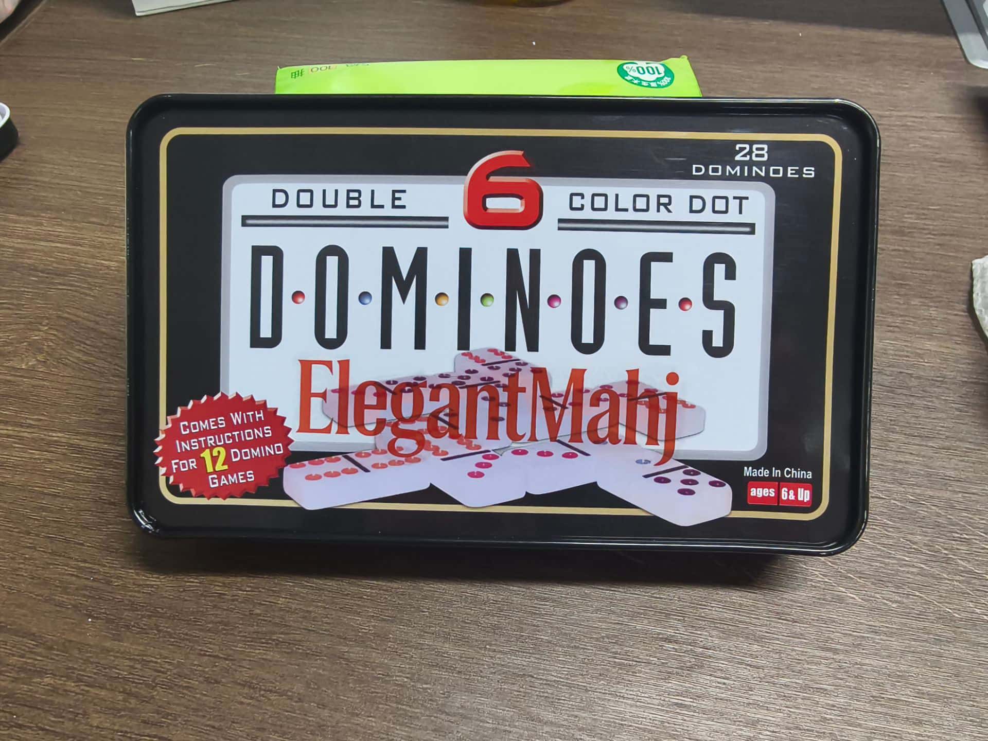 ElegantMahj Double Six Dominoe - Party Family Games recension och pris