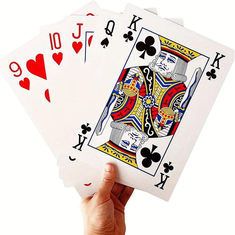 Oversized Playing Cards Jumbo  - Party Games Juegos De Mesa recension och pris