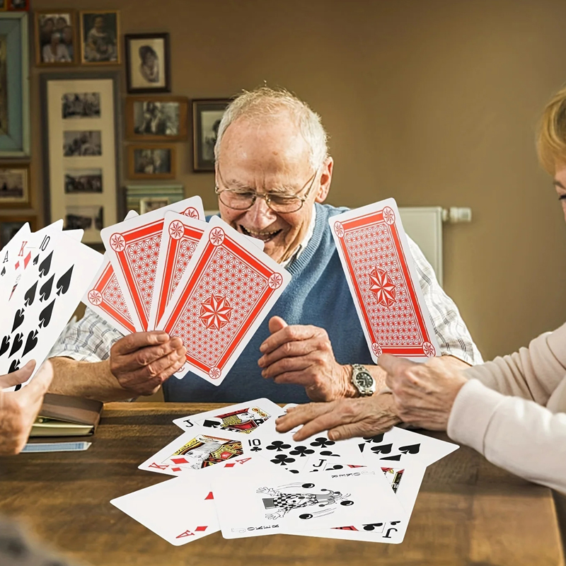 Oversized Playing Cards Jumbo  - Party Games Juegos De Mesa recension och pris