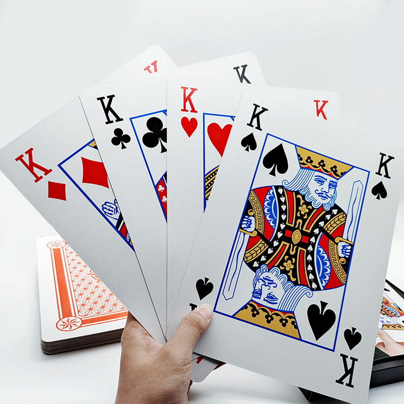 Oversized Playing Cards Jumbo  - Party Games Juegos De Mesa recension och pris