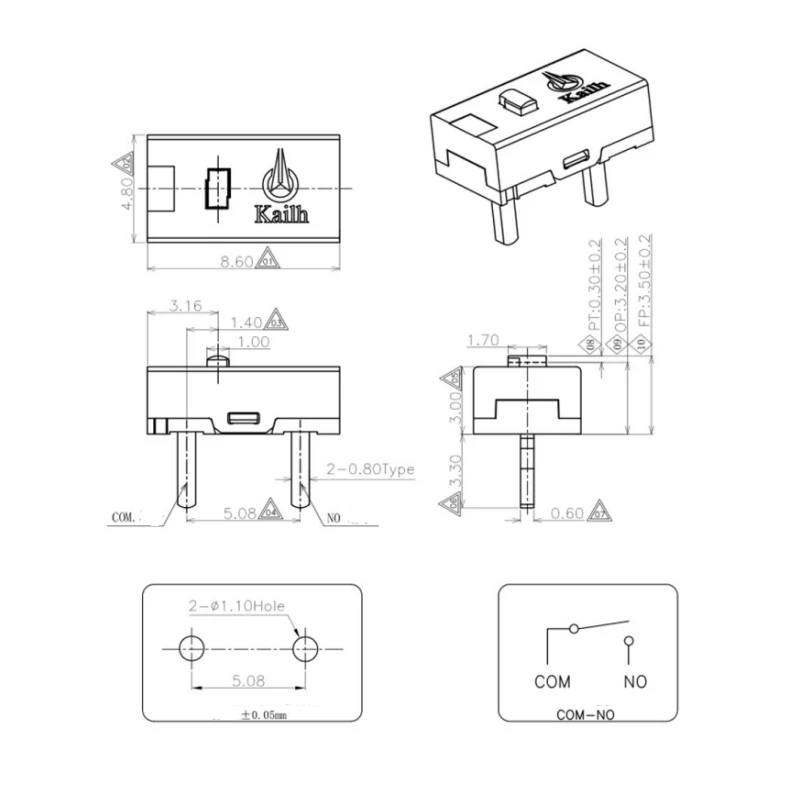 10Pcs Kailh Micro Switch 30M l - Party Games On Switch recension och pris