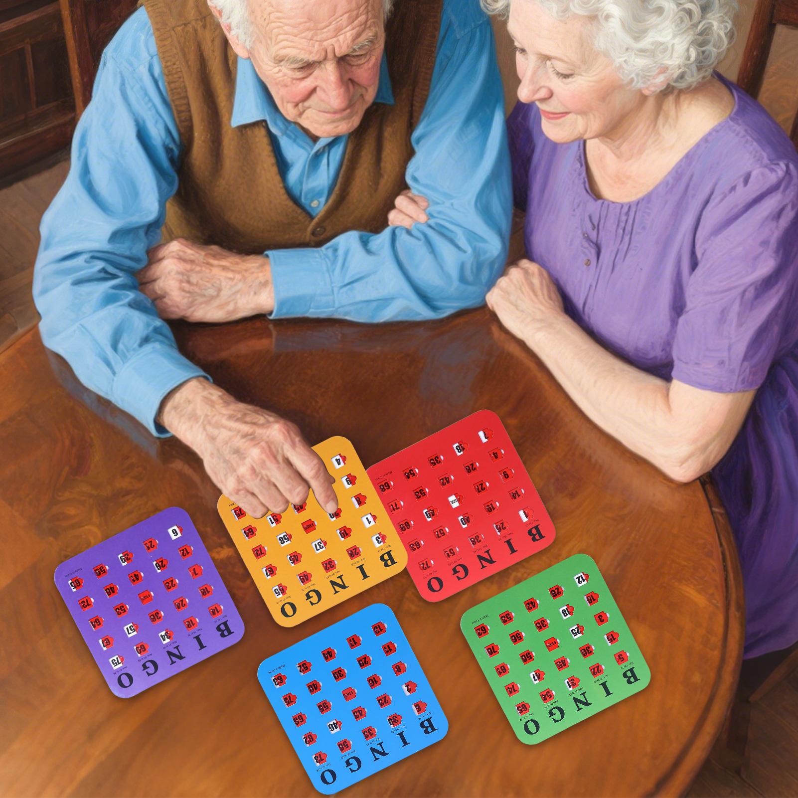 Bingo Cards Reusable Fingertip - Party Family Games recension och pris