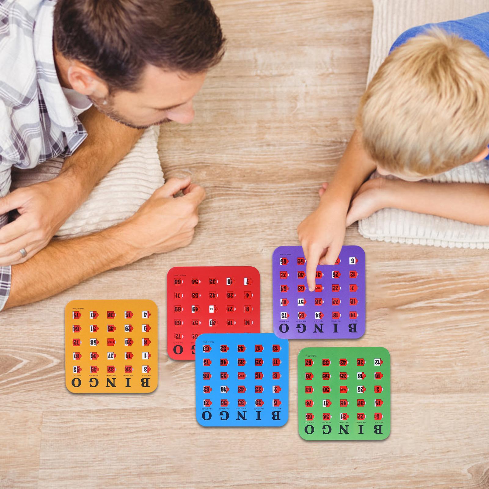 Bingo Cards Reusable Fingertip - Party Family Games recension och pris