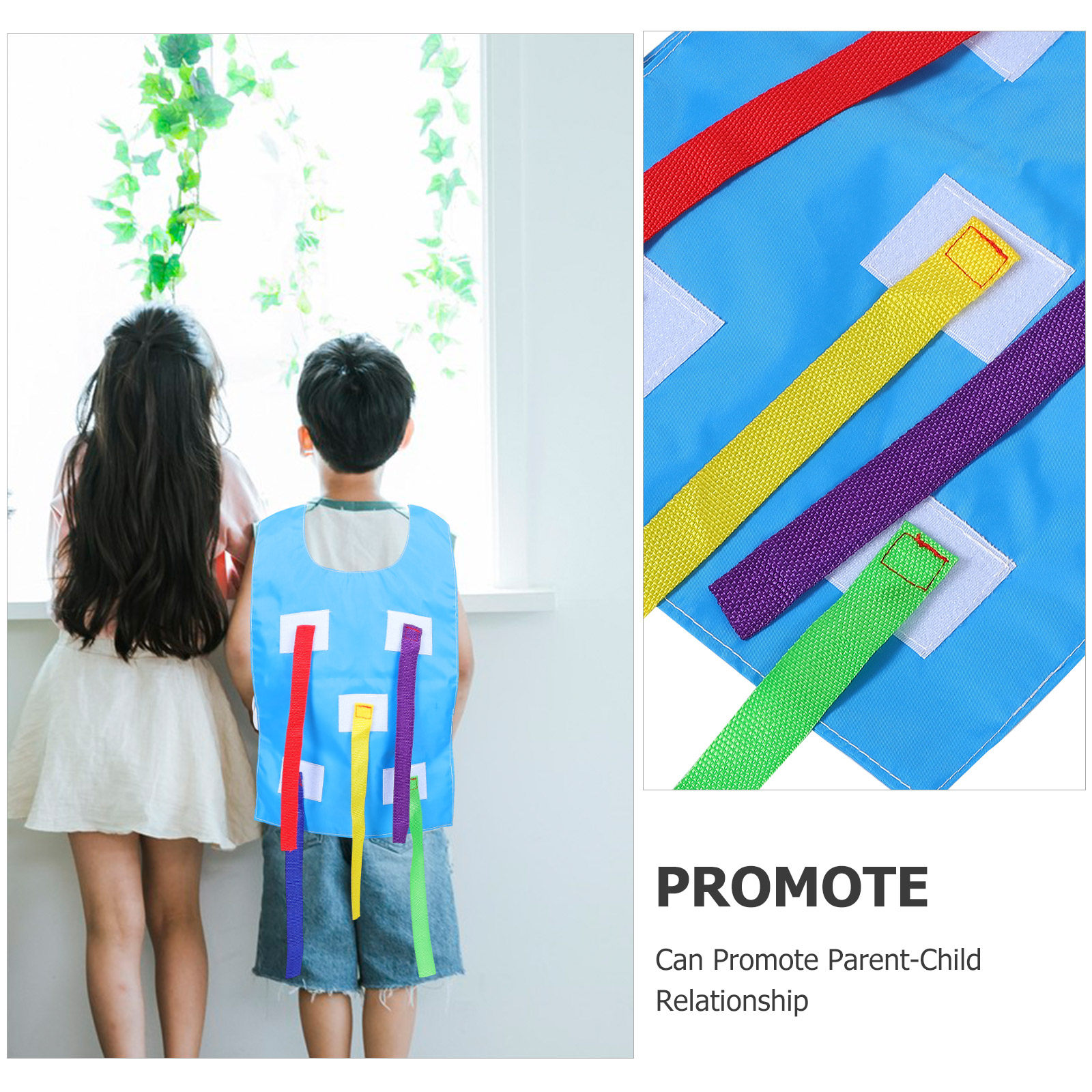 Kids Tail-Grabbing Vest Outdoo - Party Games Physical recension och pris